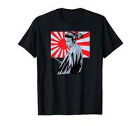 Samurai Guerriero Giapponese - Samurai Shogun Bushido Maglietta, Uomo, Nero, XXL