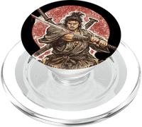 Samurai Guerriero Musashi, Giapponese Sword Fighter PopSockets PopGrip per MagSafe