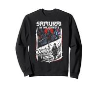 Samurai in The Streets Ronin in The Sheets Bushido Japanese Felpa