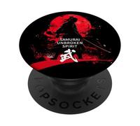 Samurai Katsuki Giapponese Moderno Cool Design Uomo Motivo Giapponese Design Giapponese Silhouette Cool PopSockets PopGrip Adesivo