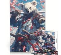Samurai Koala Puzzle da 1000 pezzi per adolescenti, stimola la memoria, favorisce la calma, stimola la fantasia, crea una piacevole sorpresa (38x52cm)