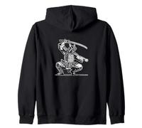 Samurai Low Stance Strike Style Felpa con Cappuccio