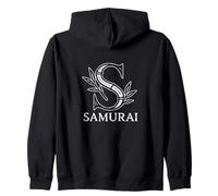 Samurai Monogramma Bambù S Felpa con Cappuccio