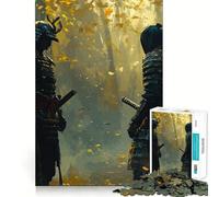 Samurai nella foresta autunnale - Puzzle da 1000 pezzi per adulti - Gioco di logica e creatività - Attività domestica - Taglio liscio - Sorpresa di Natale (50x75cm)