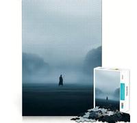 Samurai nella nebbia - Puzzle da 1000 pezzi per adulti - Gioco di logica e creatività - Attività domestica - Taglio liscio - Sorpresa di Natale (38x52cm)