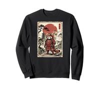 Samurai Red Panda Japanese Vintage Funny Gifts Graphic Art Felpa