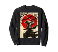 Samurai Ronin al Tramonto con Design Eroico Felpa