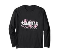 Samurai Sakura Blossom Style Maglia a Manica