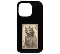 Samurai Scheletro Zucca Ukiyo-e Bushido giapponese Custodia per iPhone 13 Pro