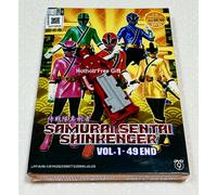 Samurai Sentai Shinkenger (VOL.1 - 49 End) ~ DVD Power Rangers ~ Chiave Range...