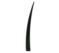 Samurai, stelo antenna L 19,5 cm Nero in metallo pressofuso. Per attacchi con