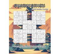 Samurai Sudoku: 1000 Medium Sudoku Pazzles, Overlapping Into 200 Samurai Style
