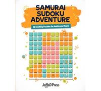 Samurai Sudoku Adventure: Fun & Engaging Overlapping Sudoku Puzzles for Adults & Teens | Improve Focus, Memory & Logical Thinking Skills