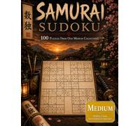 Samurai Sudoku - Medium Edition Puzzle Book: 500 Overlapping Sudoku Puzzles into 100 Samurai Puzzles, with Solutions | Sudoku Variant Puzzle Book