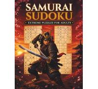 Samurai Sudoku Puzzle Book for Adults: 75 Large Print Samurai Sudoku Puzzles with Solutions | Level: Hard