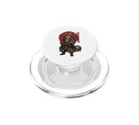 Samurai Tanuki Procione Cane Guerriero Giapponese Animale PopSockets PopGrip per MagSafe