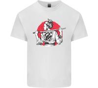 Samurai Tattoo Ragazza Mma Kenjutsu Kendo Iaido T-Shirt Ragazzi Ragazze