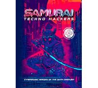 Samurai Techno Hackers coloring book: Cyberpunk heroes of the 24th century