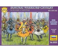 Samurai warriors-cavalry XVI-XVII A.D. - Zvezda - 8025 - 1:72 (DIFFERENT BOX) @