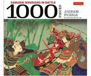 Samurai Warriors in Battle- 1000 Piece Jigsaw Puzzle