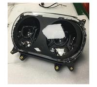 SAMWDK Faro Moto Anteriore Moto Per Strada Per Glide 2015 2016 2017 2018 2019 2020 Proiettore Faro Anteriore A Doppio LED Faro A LED Doppio(Cromo)