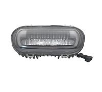 SAMWDK Faro Moto Anteriore Per Softail Per Fat Per Bob 2018 Gruppo Ottico Anteriore Per Moto A Due Fuochi Luce Di Posizione Abbagliante/anabbagliante Fari A LED
