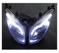 SAMWDK Faro Moto Anteriore Per Tmax 500 Per T-MAX 500 XP500 Per TMAX500 XP 500 2008 2009 2010 2011 Fari Anteriori Per Moto Faro(With led)