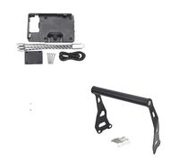 SAMWDK Staffa Navigazione Supporto GPS PER ROYAL FOR ENFIELD PER L'HIMALAYAN 2016-2020 Supporto BasamentoTelefono Mobile Telefono Mobile Piastra Navigazione GPS Staffa Accessori Moto(B and 12mm)