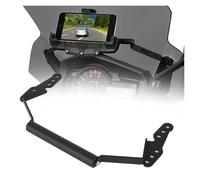 SAMWDK Supporto per Telefono GPS Staffa Navigazione Moto Compatibile con Suzuki V-Strom DL1000 2014-2019, Supporto per Navigatore GPS e Smartphone, Staffa di Navigazione per Motocicletta