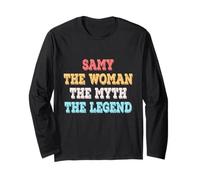 Samy The Woman The Myth The Legend Nome Samy Maglia a Manica