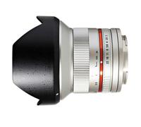 Samyang 12mm f2.0 ncs cs slr obiettivo ampio argento