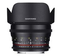 Samyang 50 mm T/1,5 Video DSLR Micro Quattro Terzi