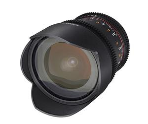 Samyang 7555 Obiettivo T3.1 VDSLR ED AS NCS CS II, 10 mm