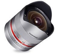 Samyang 8mm F/2.8 Fisheye obiettivo argento Samsung NX