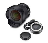 SAMYANG AF 14 mm F2.8 DSLR Autofokus Canon EF 8008 + Lens-Station Weitwinkel Objektiv mit 14 mm Festbrennweite, Autofokus, für Canon EF-Mount Kameras, Schwarz, 23277