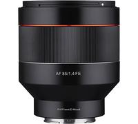 Samyang AF 85 mm / F1.4 Sony FE - Obiettivo full format con messa a fuoco automatica verticale a lunghezza focale fissa da 85 mm per fotocamere con sistema mirrorless Sony Alpha