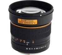 Samyang Aspherical lens multi coated 85mm F1.4 per Canon