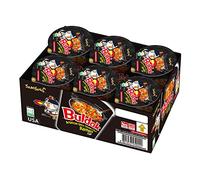 Samyang Buldak - Set di 6 tagliatelle piccanti con pollo piccante