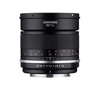 Samyang F1.4 M II 85 mm Obiettivo per Ritratto, Focale Fissa, nero, (22991)
