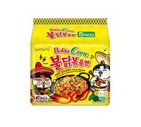 Samyang Hot Chicken Buldak gusto mais ramen Hochi coream piccante ramen (5 pezzi)
