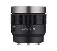 Samyang Lente di messa a fuoco automatica Cine Full Frame da 75 mm T1.9 per Sony E (SYCAF75-NEX)