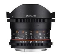 Samyang 12 Mm T3.1 Ed As Ncs Vdslr Canon Ef Camera Lens Nero