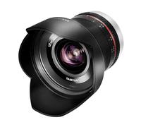 Samyang 12 mm F2.0 APS-C Fuji X nero - Obiettivo grandangolare APS-C per Fuji X, messa a fuoco manuale, per fotocamera X-T4, X-T30, X-T200, X-Pro3, X-A7, X-A5, X-T100, X-T3, X-E3