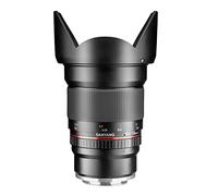 Samyang Obiettivo 16mm F/2.0 ED AS UMC CS per Micro Quattroterzi, Nero