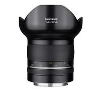 Samyang Obiettivo per Canon EF, Premium XP MF, Focus Manuale, tipo f2.4, Nero, 14 mm