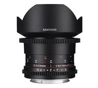 Samyang Obiettivo V-DSLR 14mm T/3,1 ED AS IF UMC per Canon, Nero