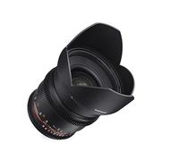 Samyang Obiettivo V-DSLR 16mm T/2,2 ED AS UMC CS per Pentax, Nero