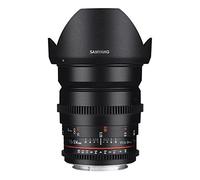 Samyang Obiettivo V-DSLR 24mm T/1,5 ED AS IF UMC per Canon, Nero