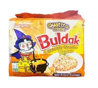 Samyang Quattro Cheese Flavour Buldak Ramen, confezione da 5