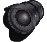 Samyang MF 24mm T1,5 VDSLR MK2 Canon RF - Obiettivo grandangolare Cina e video per Canon RF, 24 mm, distanza focale fissa, Follow Focus, corona dentata full-size e APS-C, risoluzione 8K, NERO